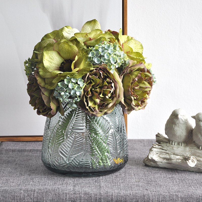 [Home] [Bó Hoa Mẫu Đơn / Hoa Mẫu Đơn Giả Cầm Tay Tươi Mới / Hoa Cầm Tay Cho Cô Dâu / Cà Vạt Đơn