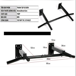 XÀ KÉP GẮN TƯỜNG ĐA NĂNG, HỖ TRỢ TẬP GYM TẠI NHÀ HIỆU QUẢ