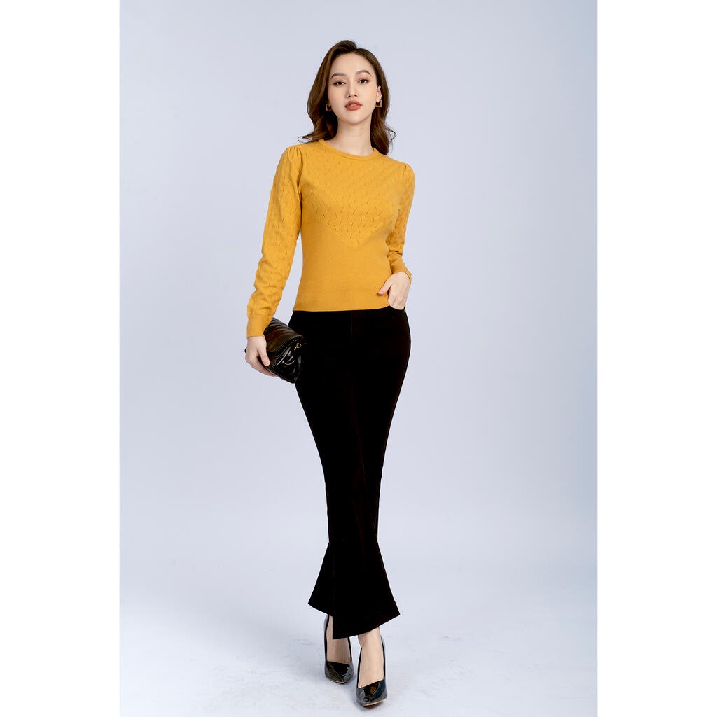 Áo len họa tiết da cá MMOutfit AL1022011