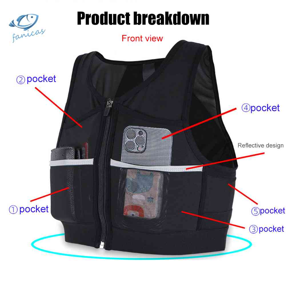 Ba Lô Chạy Bộ Phản Quang Thông Dụng Mới Cho Chạy Marathon