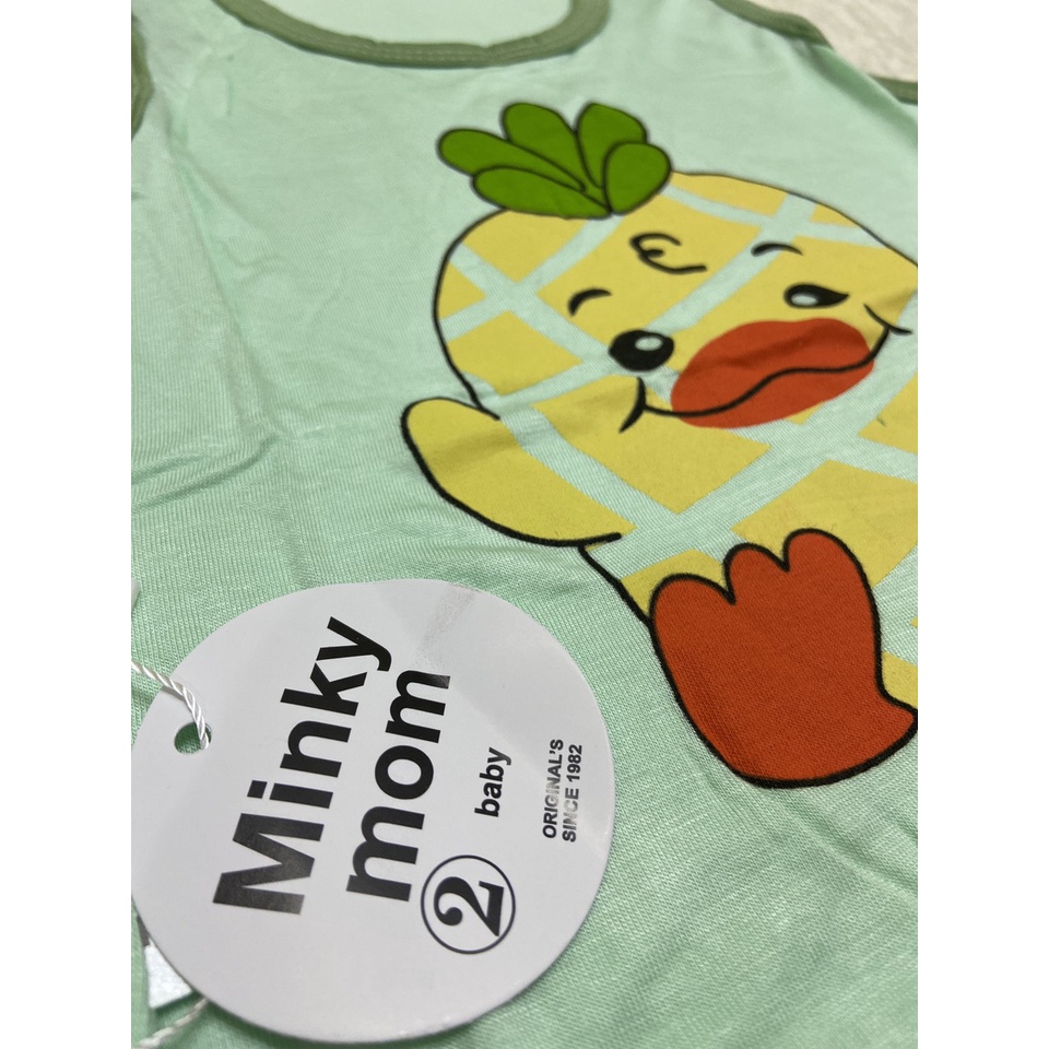 G231  Bộ ba lỗ Thun lạnh MINKY MOM  Size 6-18kg  Babycute, Sumikko, Stepbaby, Takizumi, Bỉm khỉ, Tã voi, Váy, yếm, se