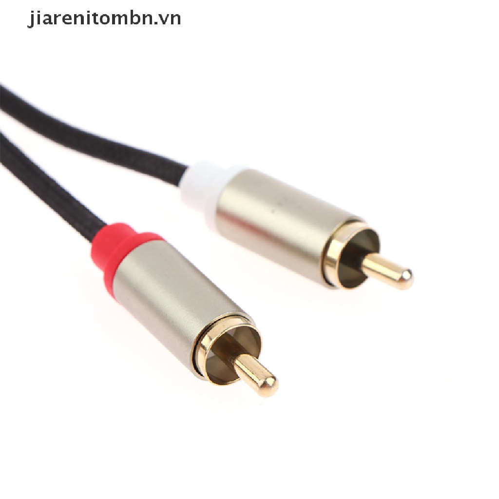 Cáp Chuyển Đổi Type C Sang RCA Aux 2 RCA Dài 1M Chuyên Dụng Cho Loa / Laptop / Điện Thoại