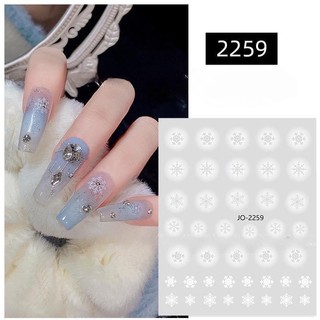sticker dán trang trí móng kim tuyến