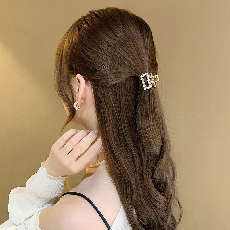 Kẹp Tóc mini Bằng Kim Loại Phong Cách Hàn Quốc Cho Nữ