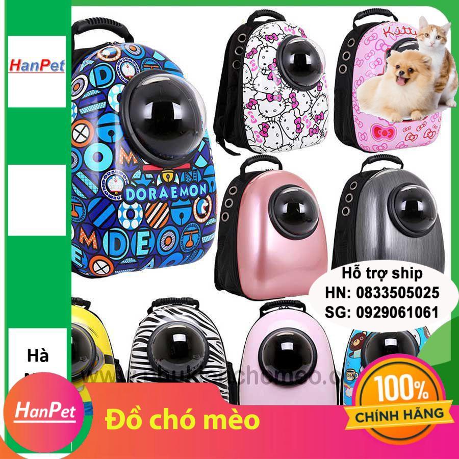 HN-SP1062 – Túi vận chuyển chó mèo – Ba lô phi hành gia nhựa (hanpet 4711814) vật nuôi có trọng lựơng dưới 6kg