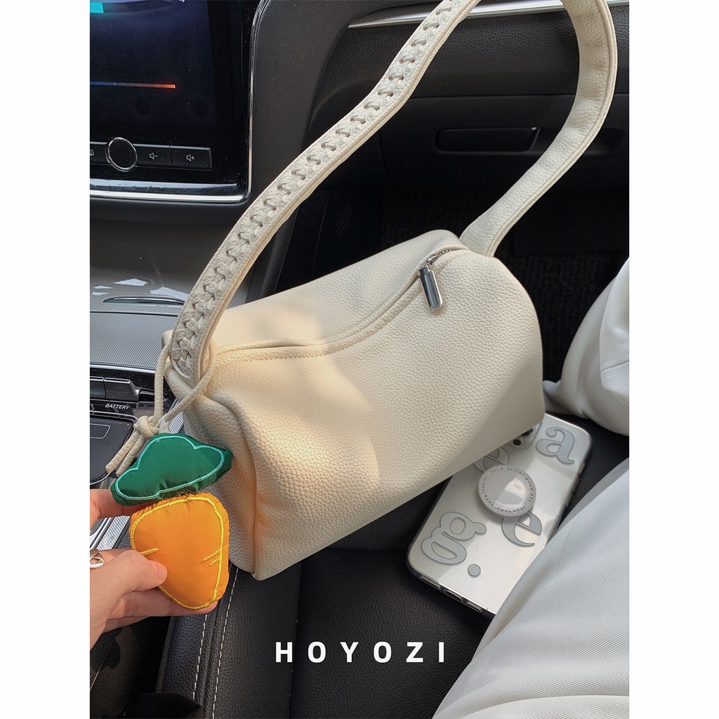 Có thể bán buôn Túi Xách Da PU Màu Trơn Kèm Móc Khóa Thời Trang Cho Nữ Ilikebag Hàng giao ngay