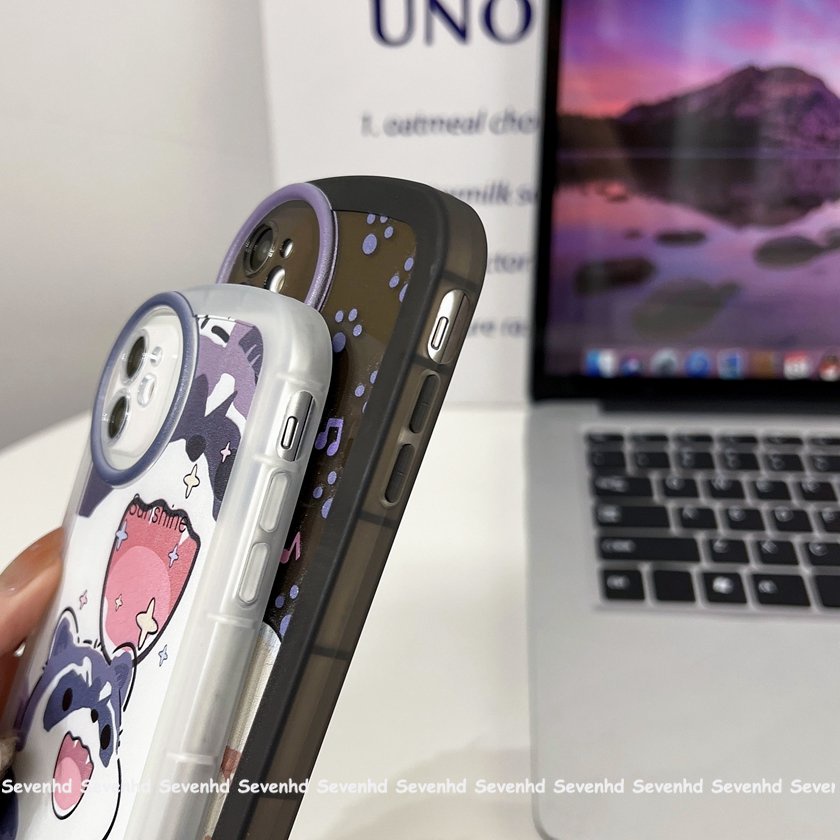 Ốp Điện Thoại Mềm Họa Tiết Mèo Graffiti Cho iPhone 14 13 12 11 Pro Max X XR Xs Max 8 7 6 6s Plus SE 2020