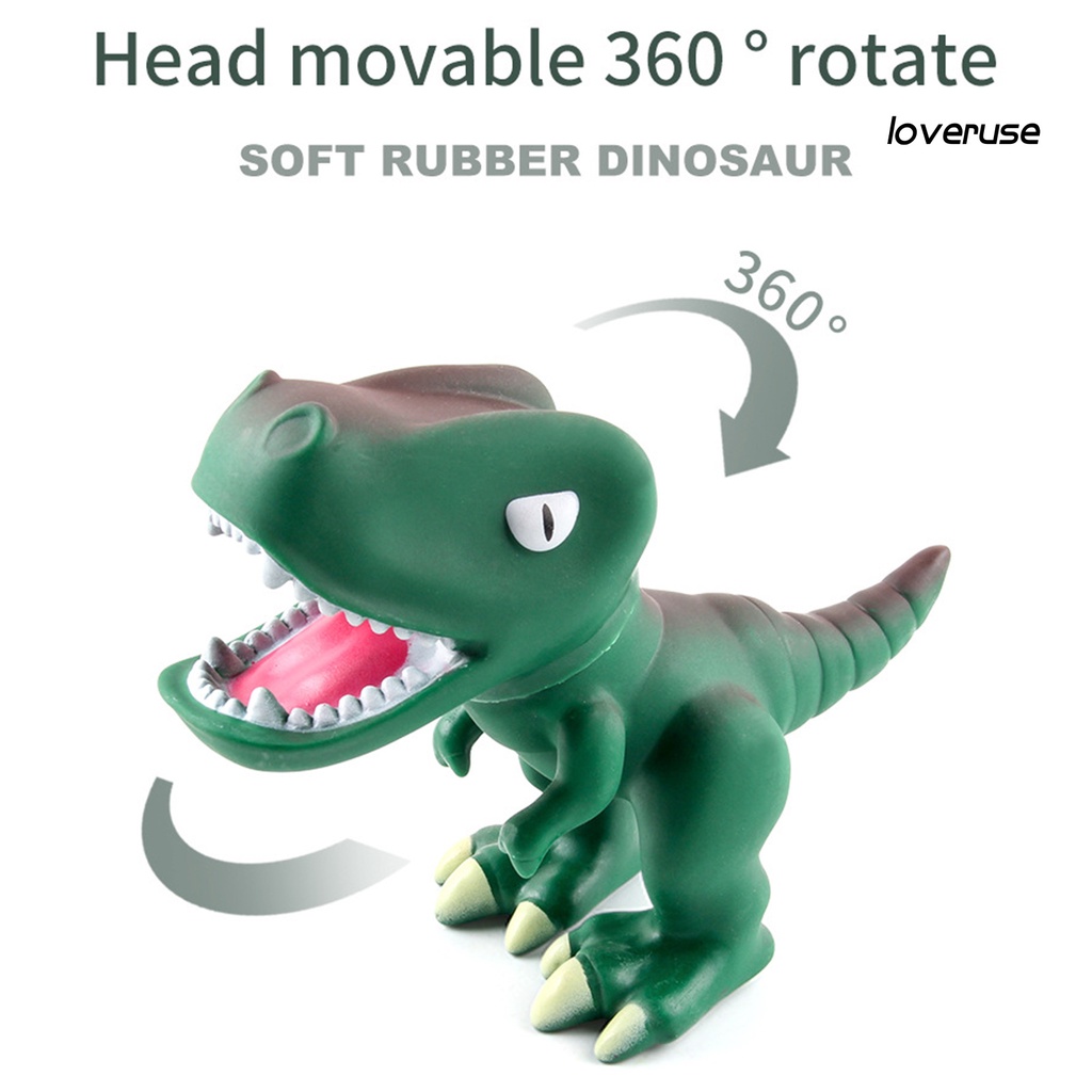 Mô Hình Đồ Chơi Khủng Long Trong Suốt Xoay 360 Độ