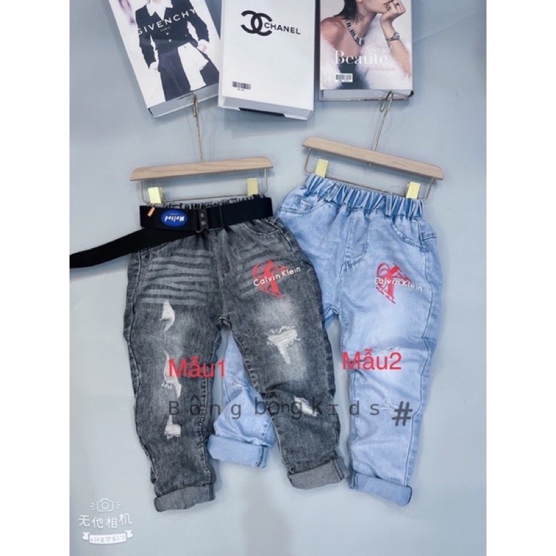 (xả ) quần jean rách hàng quảng châu xịn đẹp (16-22kg)