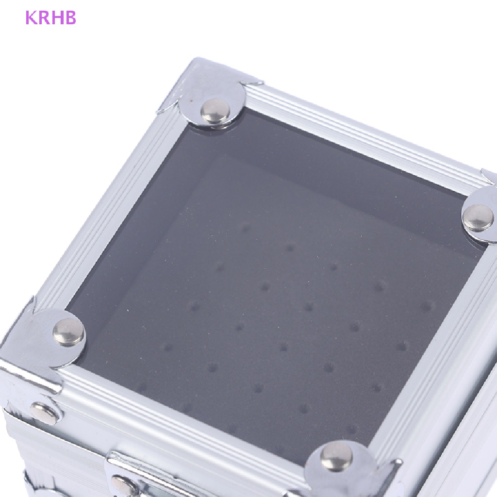 Hộp Đựng Đầu Mài Móng Bằng Nhôm 25 Ngăn Tiện Lợi Mới