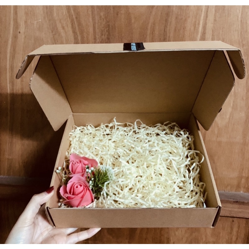 HỘP QUÀ TẶNG VALENTINE 14/2 - hộp Kraft size 25*20*6cm- HAPPY VALENTINE DAY