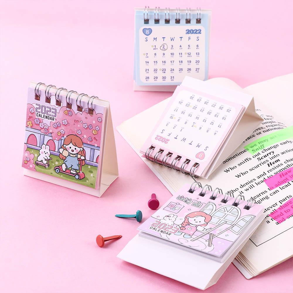 Lịch Để Bàn 2022-2023 Dạng Lật Tự Dính Để Bàn Trang Trí Văn Phòng