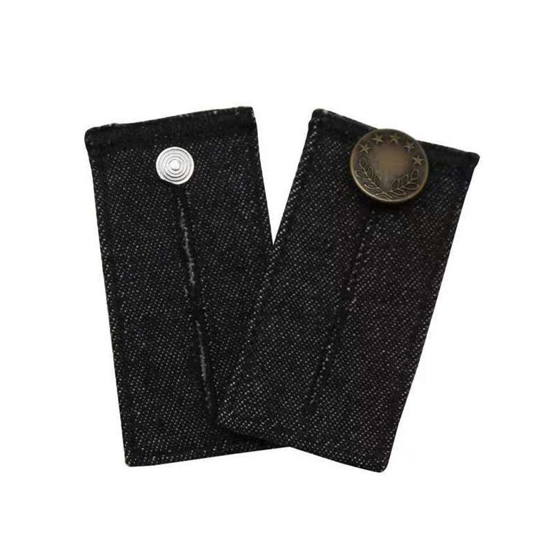 Dây Đai Denim Nối Dài Eo Quần Jean Có Nút Điều Chỉnh Được Tiện Lợi