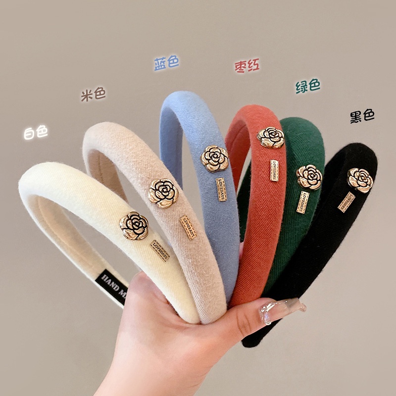 Băng Đô Cài Tóc Đính Hoa Nhỏ Có Hương Thơm Cao Cấp Thời Trang Mới Cho Nữ