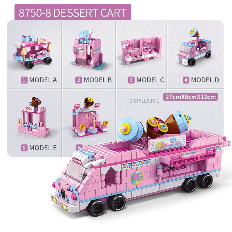 Đồ chơi khối xây dựng mô hình lắp ráp 6ni1 1000 Mảnh Tên Lửa Tàu Con Thoi Quà Tặng Sinh Nhật Cho Trẻ Bé Trai