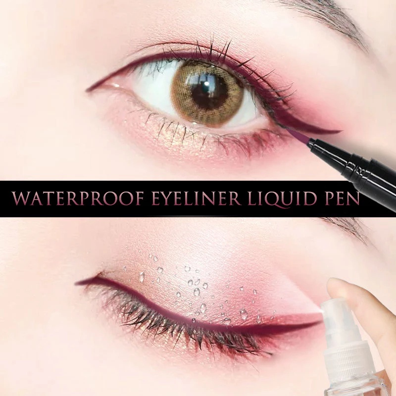 Bút Kẻ Mắt HUAWEIZI Dạng Lỏng Nhanh Khô Chống Thấm Nước Lâu Trôi