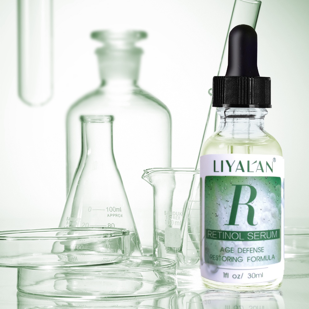 Serum chăm sóc da LIYALAN Retinol 2.5% Axit Hyaluronic Vitamin E 30ml