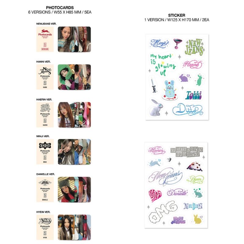 VStore - duyendo97  NEWJEANS "OMG" | QUẦN JEAN MỚI ''OMG'' - ẢNH CARD TIN NHẮN