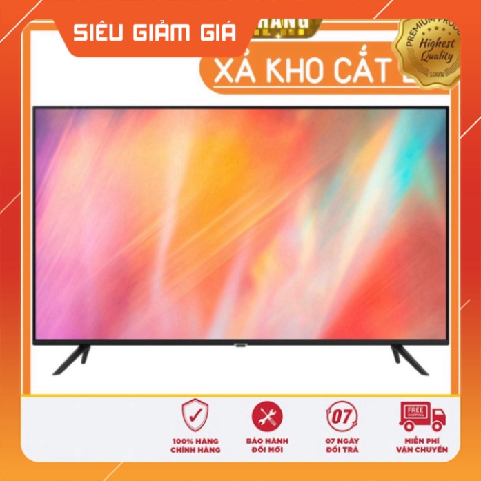 Chính hãng Smart Tivi Samsung 4K UHD 55 Inch UA55AU7002KXXV - Miễn phí lắp đặt giao nhanh Miễn phí lắp đặt Siêu Giảm giá