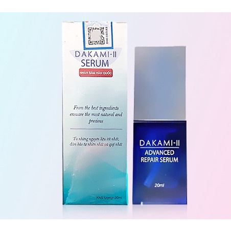 Serum Dakami II Dưỡng Trắng Da Mờ Thâm Phục Hồi Da
