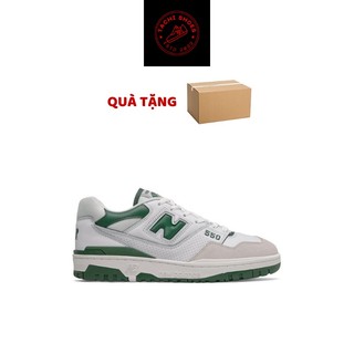 Giày new balance 550 white green, giày thể thao nb 550 trắng xanh cao cấp cổ thấp siêu hot full box bill