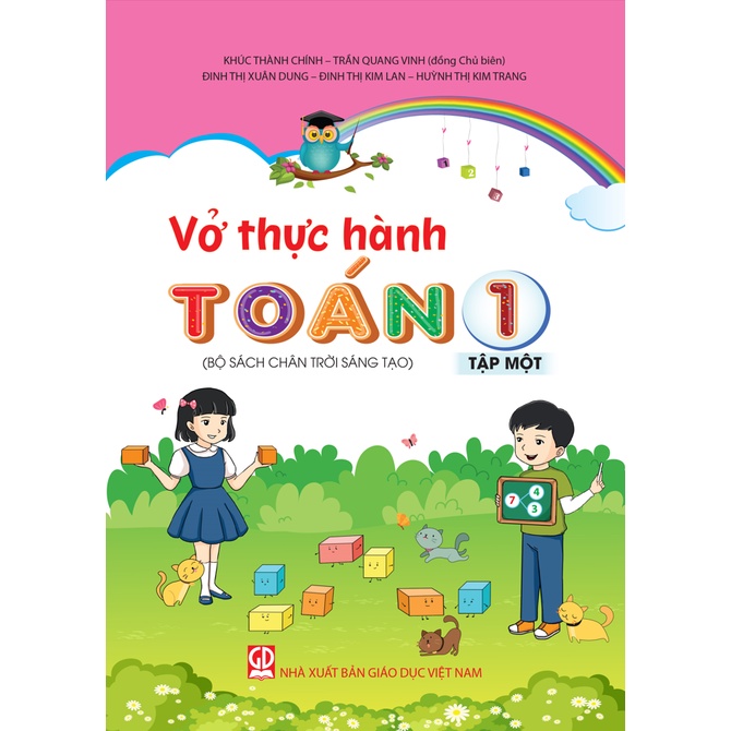 Sách tham khảo - Vở thực hành Toán lớp 1 - Tập 1 (Dành cho bộ Chân trời sáng tạo)