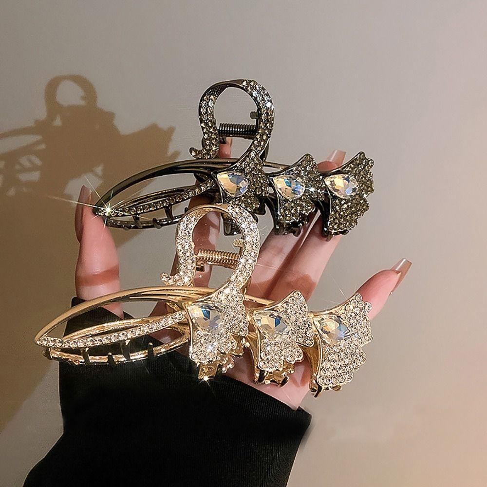 Kẹp Tóc Đuôi Ngựa Bằng Hợp Kim Kẽm Hình Cá Mập Dễ Thương Phong Cách Hàn Quốc