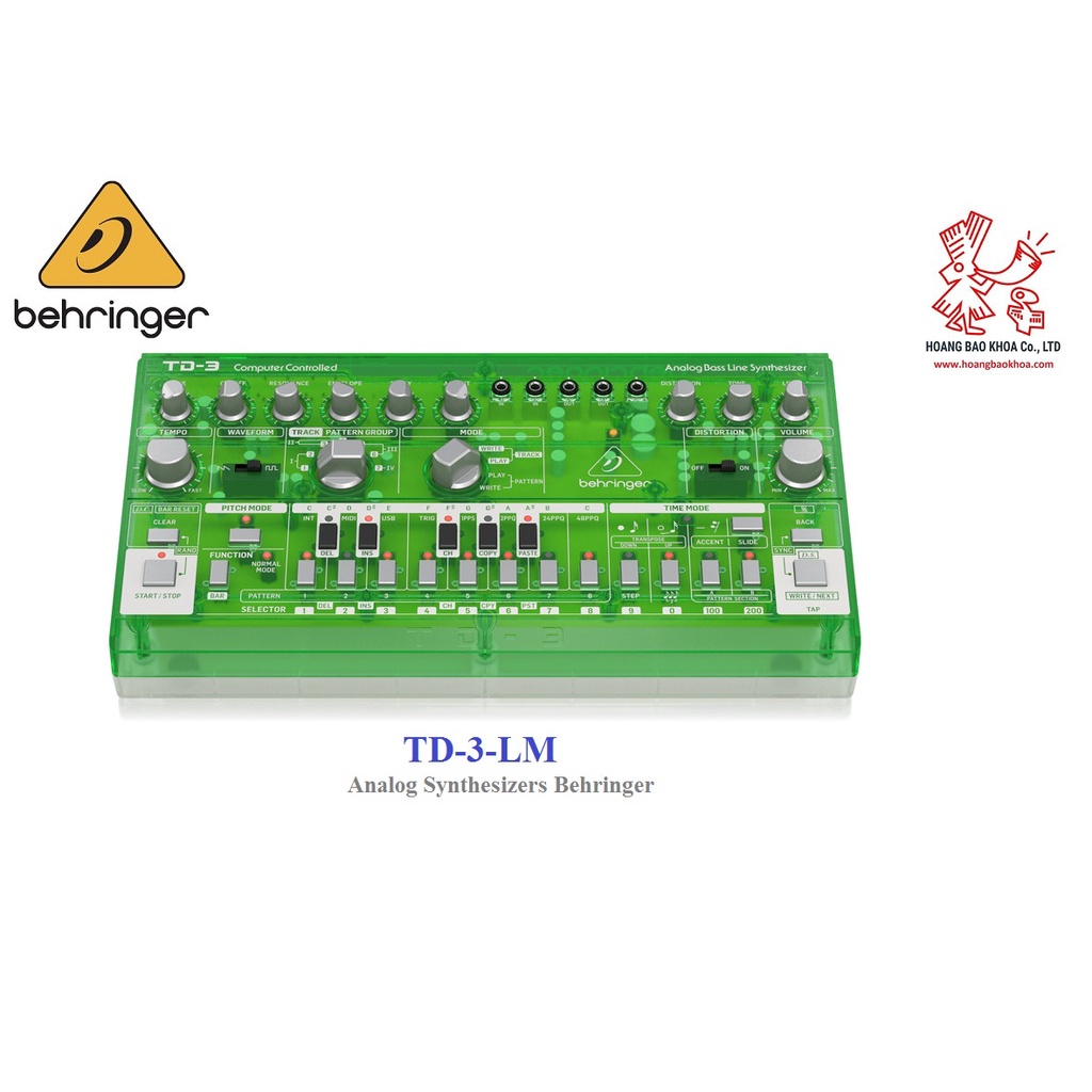 TD-3  Analog Synthesizer Behringer - Bộ Tổng Hợp Tiếng Behringer