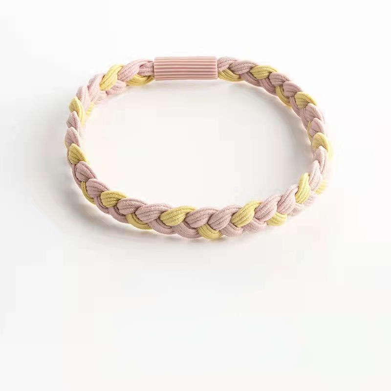 Dây Buộc Tóc Cao Su Co Giãn Màu Sắc Ngọt Ngào Thời Trang Cho Nữ