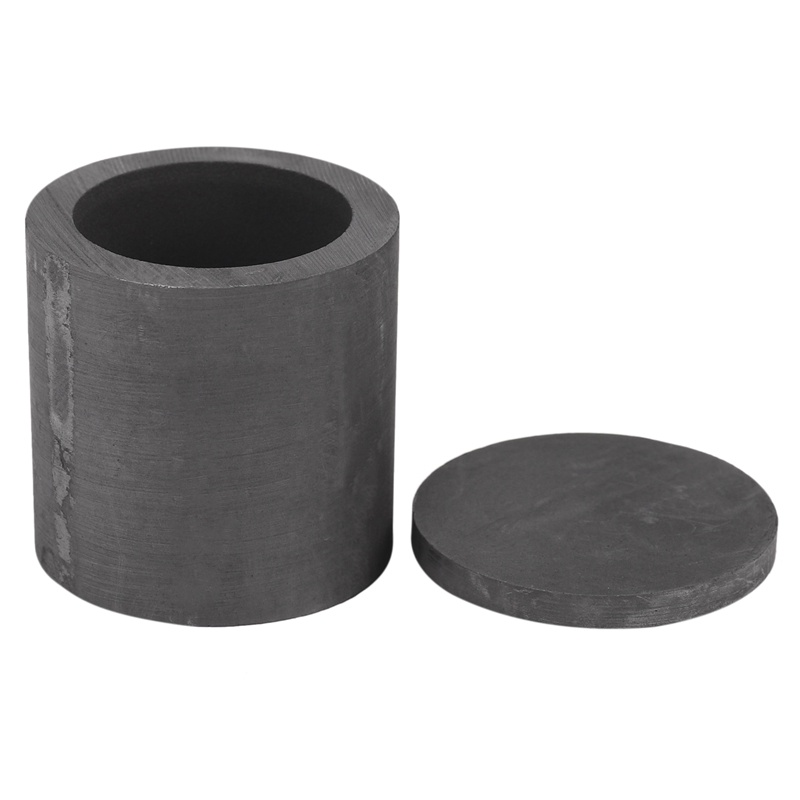 Nắp Nồi Nấu Tan Chảy Graphite Kích Thước 40 * 40mm Màu Đen / Bạc