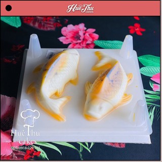 Khuôn Cá Chép / Cá Kol bằng nhựa (nhiều size) dùng đổ rau câu, nhấn xôi