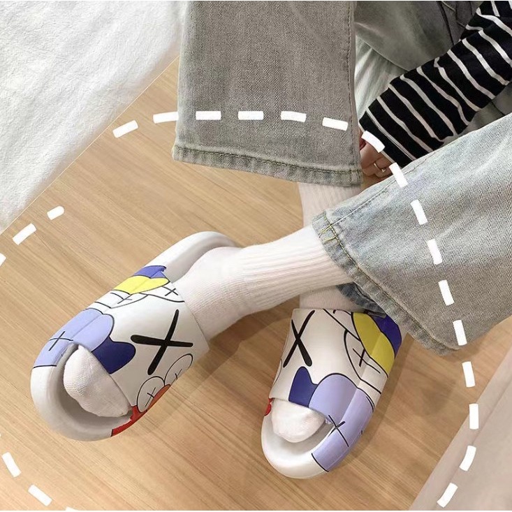 Dép đế bánh mì, Dép độn đế nhiều hình dễ thương
