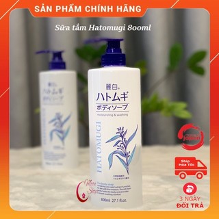 Sữa Tắm Hatomugi Moisturizing & Washing 800ml