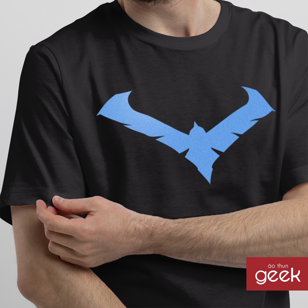 Áo thun Unisex hình Gotham Knights - NightWing sắc nét, 100% Cotton vải dày, siêu mịn.