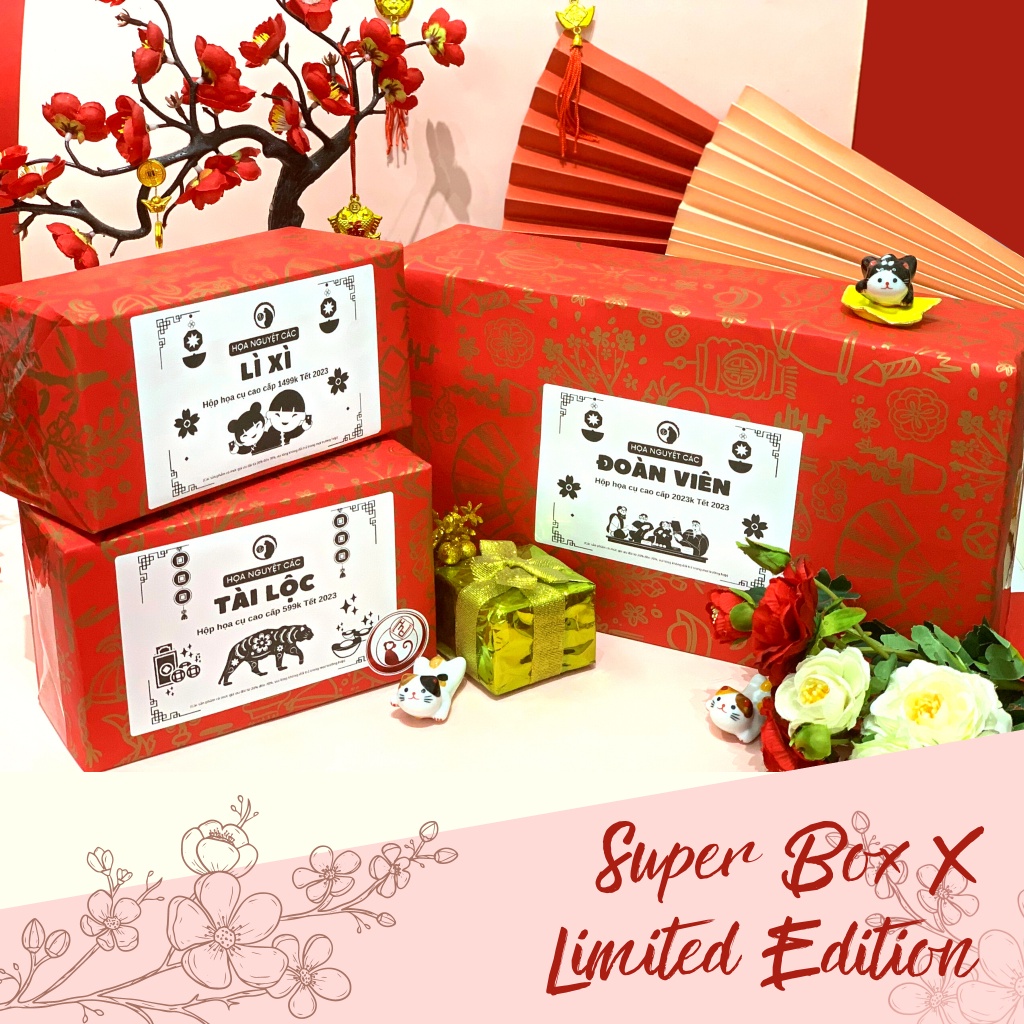 Hộp họa cụ cao cấp Super Box X