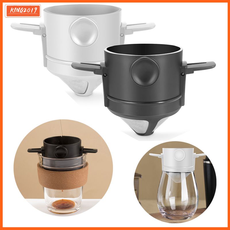 Cốc Lọc Cà Phê Nhỏ Giọt Bằng Thép Không Gỉ Tái Sử Dụng Được