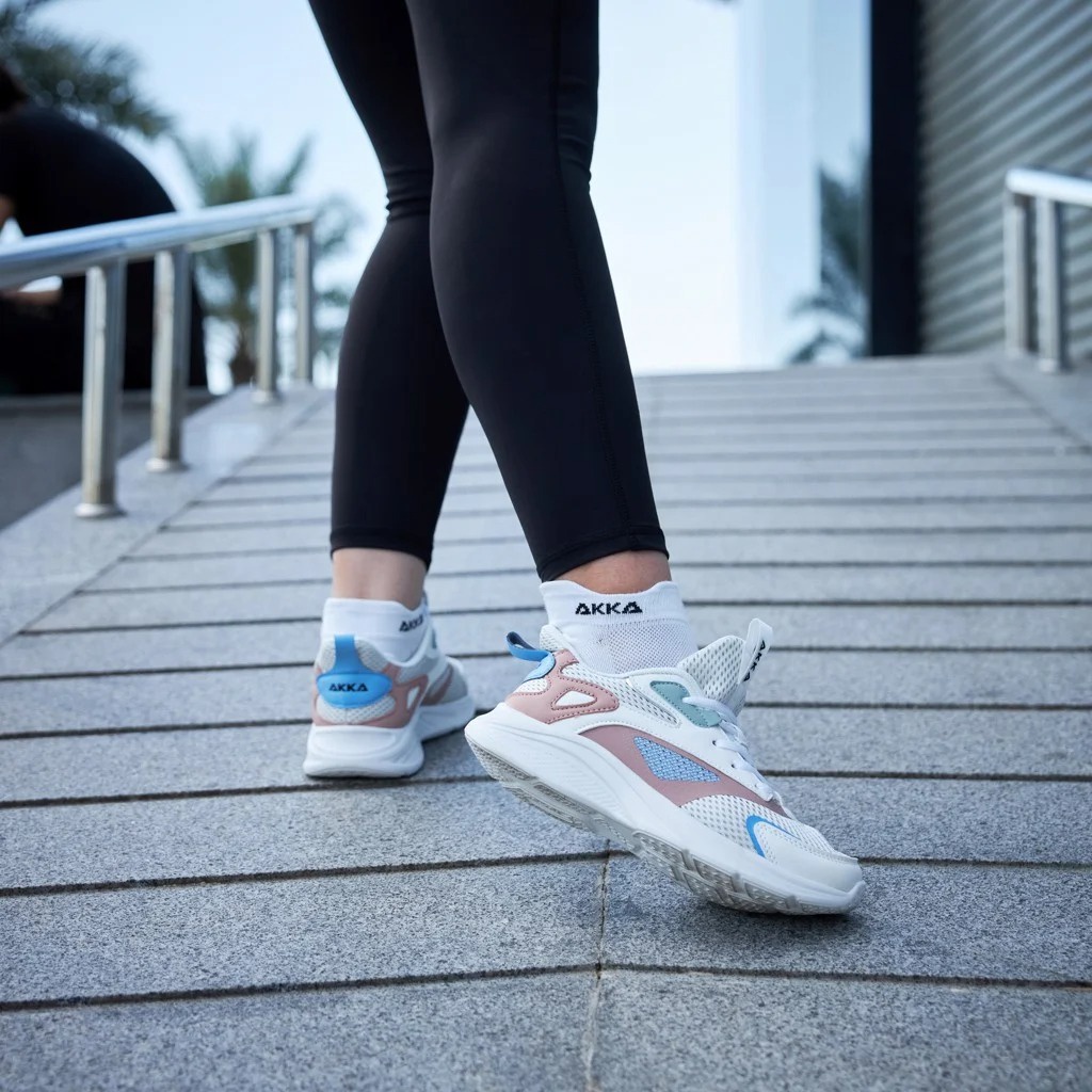 Giày Thể Thao Nữ AKKA Active 2201 Đệm Đế AK-PHYLON Đàn Hồi Cao