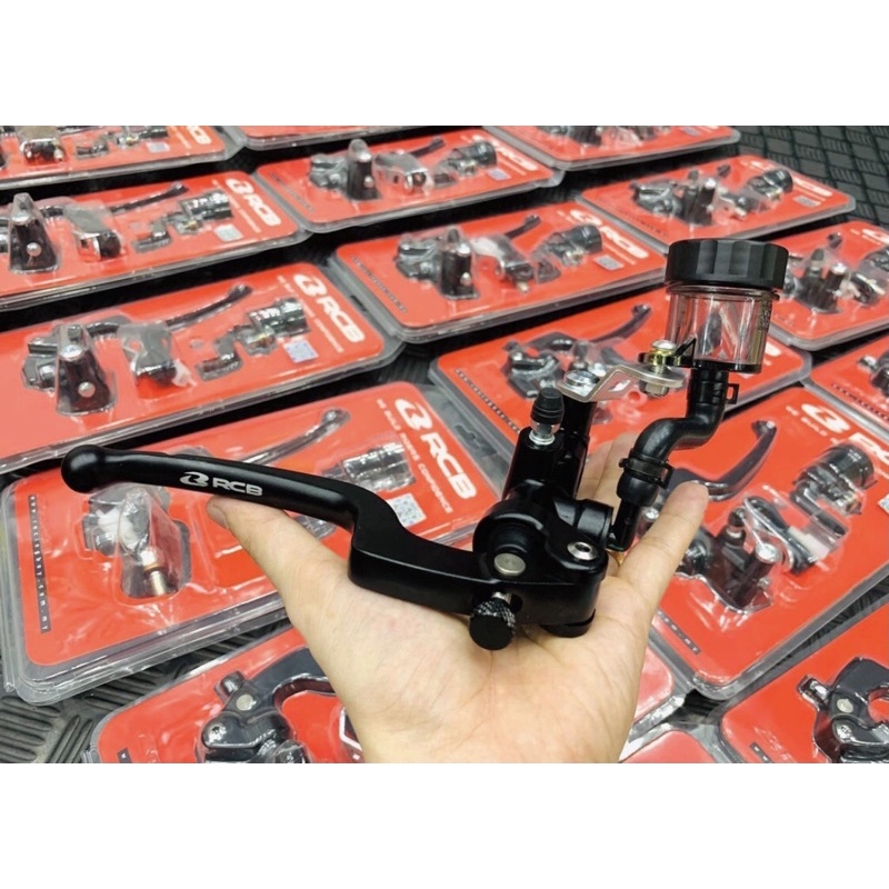 Cùm tay phanh thắng RCB s2 bình dầu rời - tay thắng rcb s2 bình dầu rời