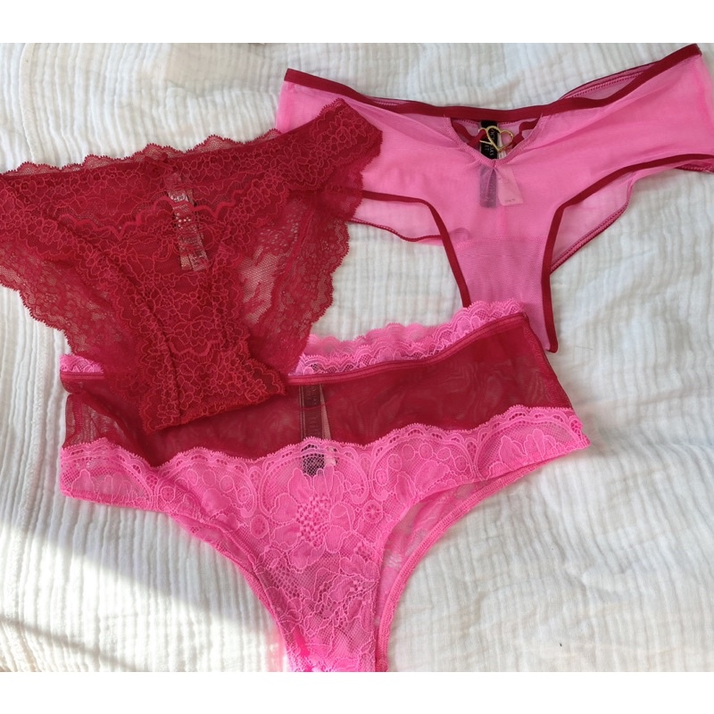 Quần lót chip Victoria’s Secret săn SALE ren mềm siêu xinh dòng VERYSEXY