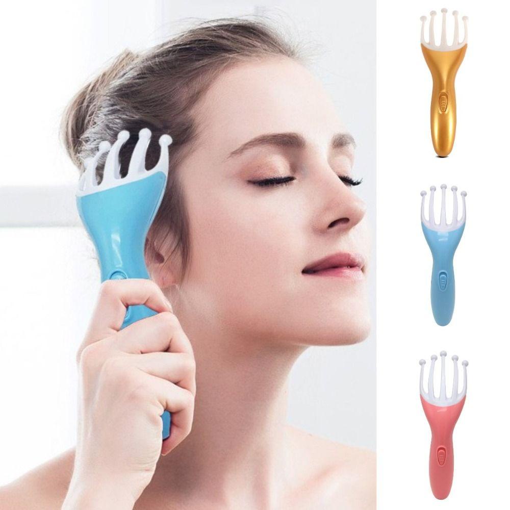 Lược Điện Mát Xa Da Đầu Giảm Căng Thẳng Kích Thích Mọc Tóc
