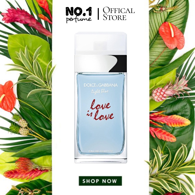 Nước Hoa D&G Light Blue Love Is Love Pour Homme EDT - #🄽🄾.🄸