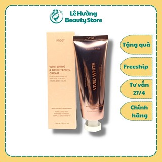 Kem Mờ Thâm Body VIVID WHITE Nội Địa Hàn Quốc (giảm thâm nách, đầu gối, bikini...)