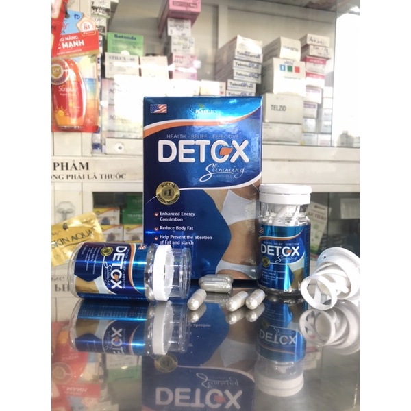 GIẢM CÂN DETOX SLIMMING HỘP 2 x21 viên