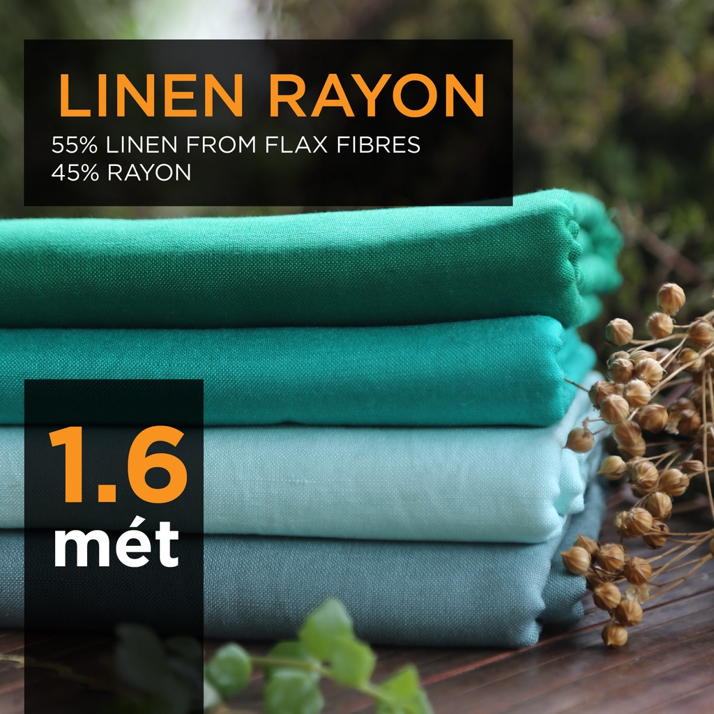 Linen Rayon - vải Lanh (linen) nhập khẩu cao cấp từ sợi cây