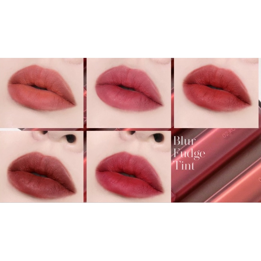 Son Kem Romand Blur Fudge Tint Lỳ Mịn Môi - Check Hidden Tag - Vamima