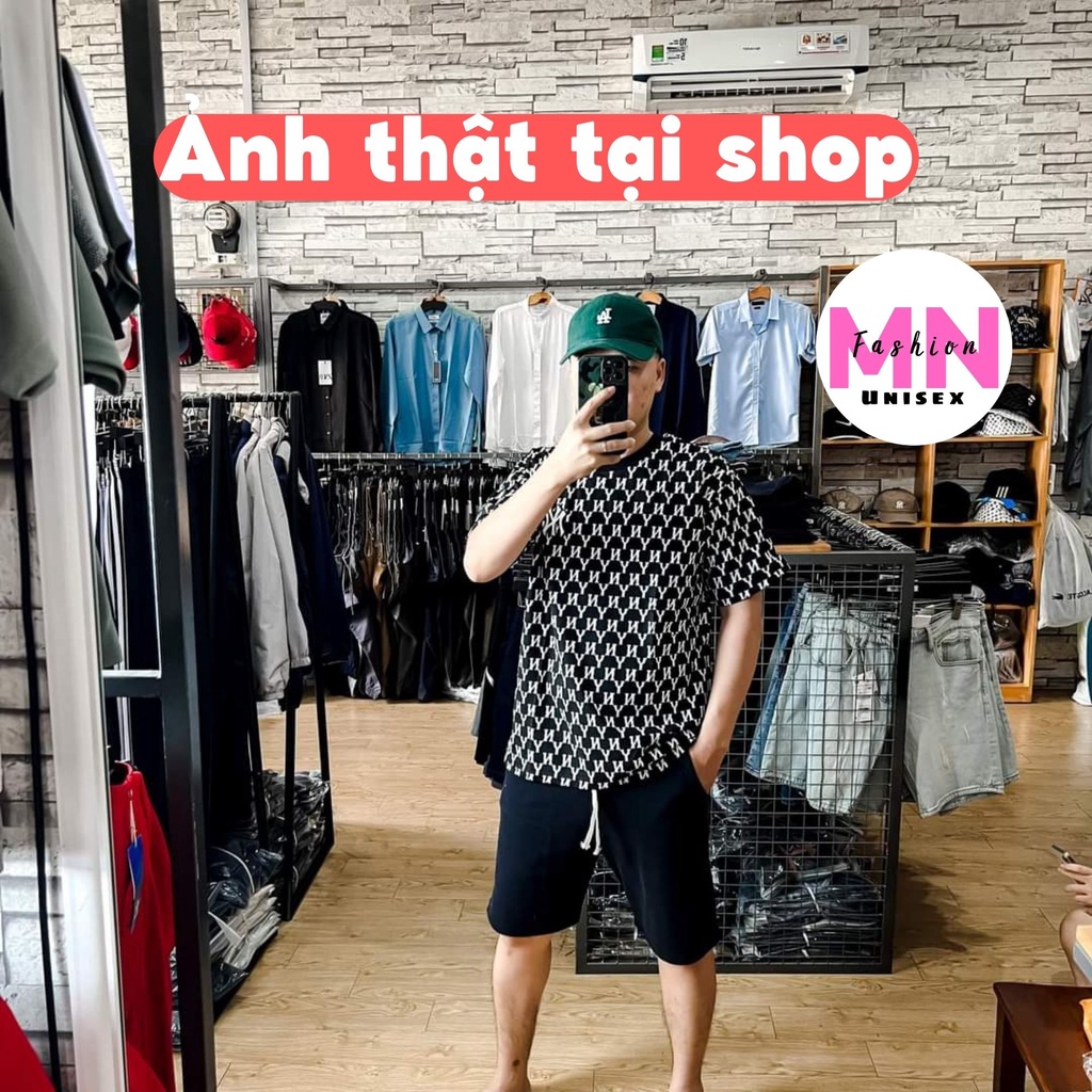 Áo Thun MLB NY Nam Nữ - Áo Phông In Hoạ Tiết MLB NY Dáng Rộng Unisex