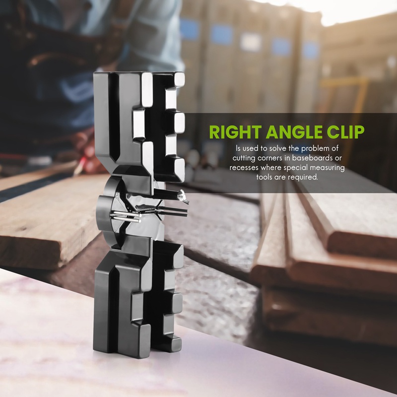 Dụng cụ cắt đo Mitre 2 trong 1 Kẹp góc Kẹp gỗ Giá đỡ và cắt Kẹp góc 85 đến 180 độ