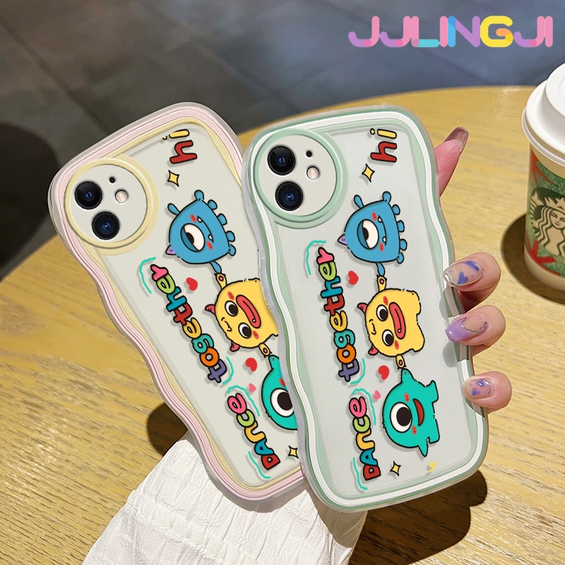 Ốp Điện Thoại Mềm Trong Suốt Chống Sốc Họa Tiết Quái Vật Mắt To Cho OPPO A93 2020 F17 Pro Reno 4F Reno 4 Lite Reno4