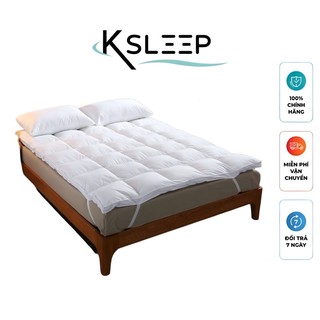 Tấm topper lông vũ làm mềm đệm K-Sleep chuẩn 5 sao
