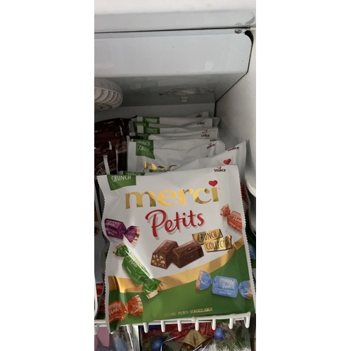 Sô cô la Merci thanh trọng lượng 250g